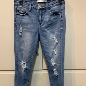 Kancan distressed jeggings